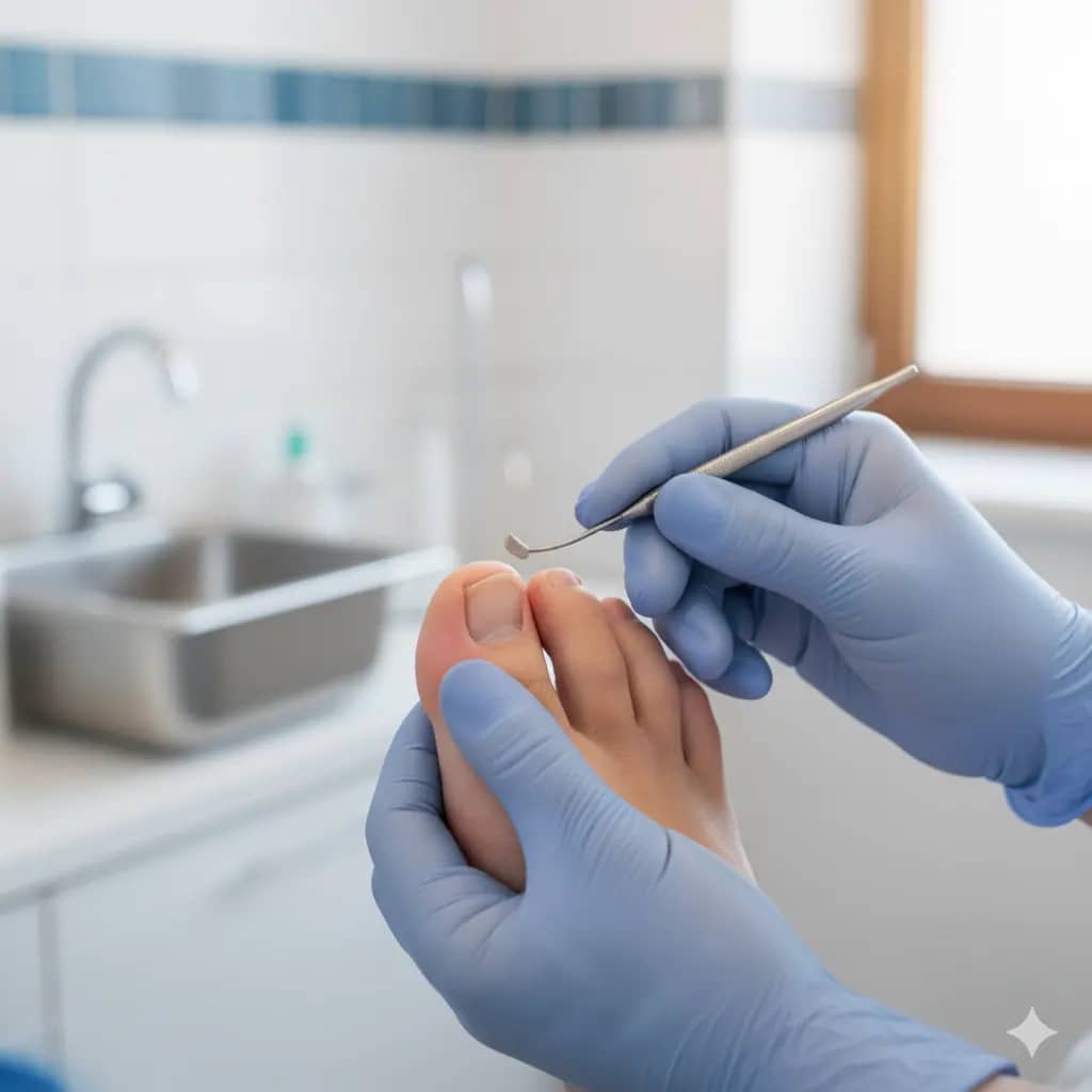 Łuszczyca paznokci – jak ją rozpoznać? Objawy, różnicowanie i rola podologa